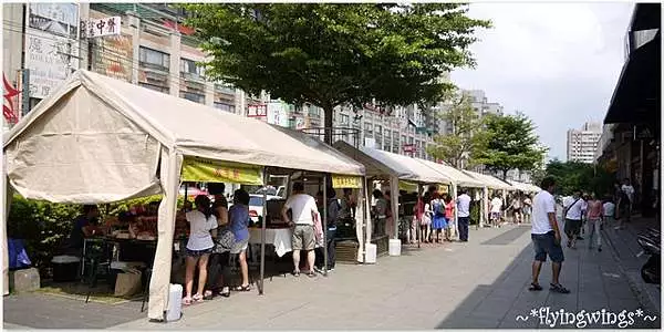 逐漸崛起的中科購物廣場，台中西屯區創意輕市集